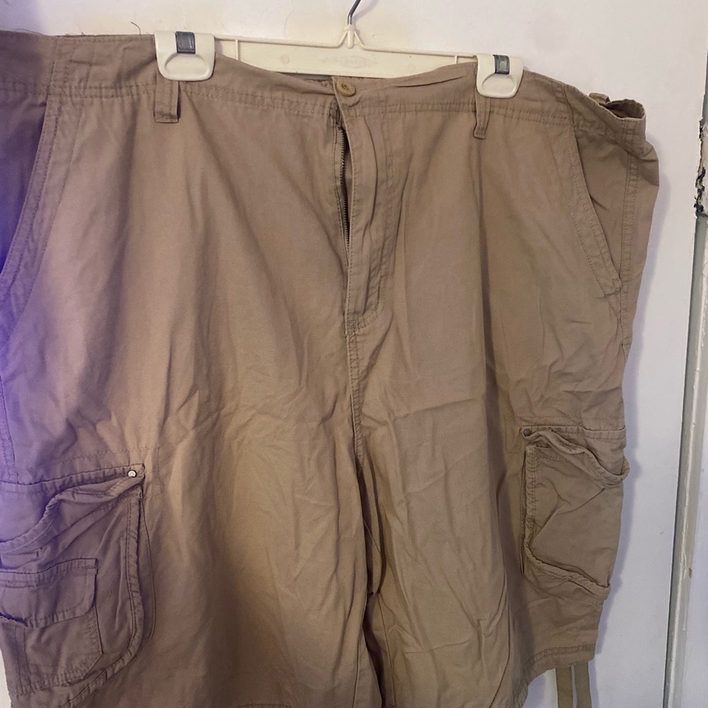 Beige cargo pants
